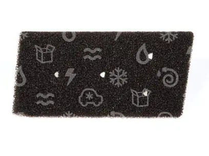 filtr sušičky WHIRLPOOL, molitan, 230 x 115 x 15 mm